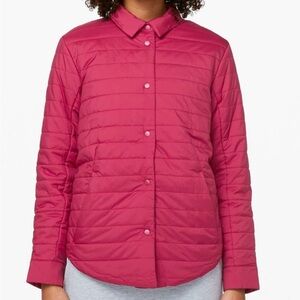 Lululemon Switch Please Shacket Scarlet VGUC 6